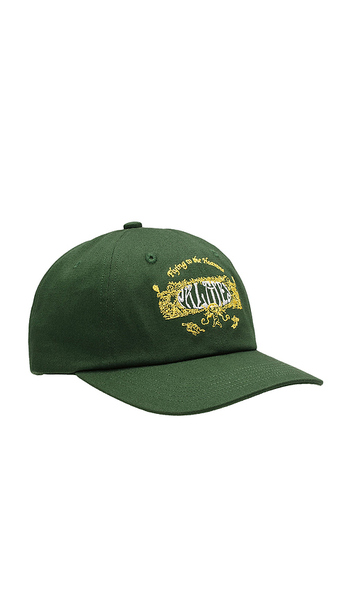  Palmes Angels 6-panel Cap In Green. 