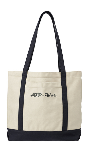  Palmes X Atp Tote Bag In White. 