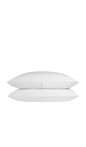  Parachute Brushed Cotton Pillowcase Set In White. Size Standard. Also In . 