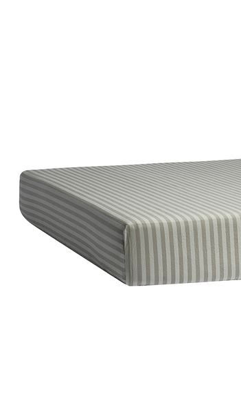  Parachute Percale Crib Sheet In Green. 