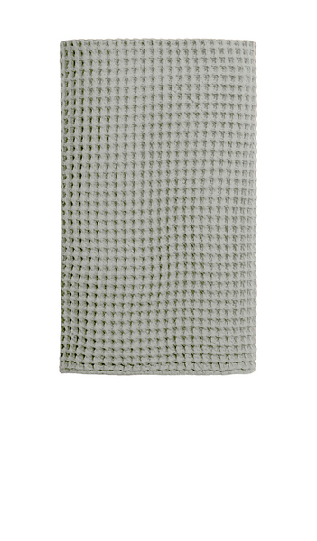  Parachute Waffle Bath Towel In Green. 