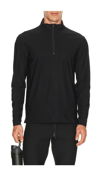  Paradise Zero Web Tech Quarter Zip In Black. Size S. Also In M, L, Xl/1x. 