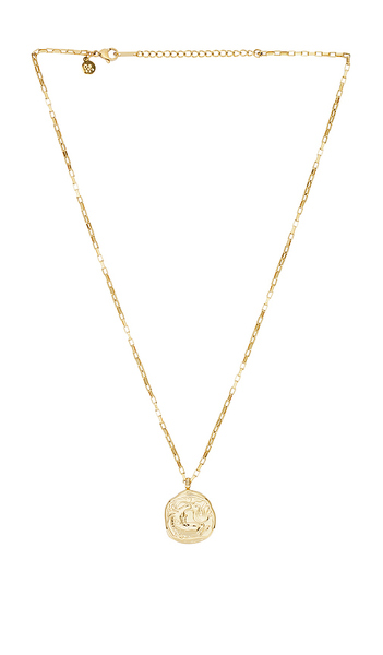  Petit Moments Horoscope Charm Necklace In Metallic Gold. Size Aquarius. Also In Pisces, Aries, Taurus, Cancer, Leo, Virgo, Libra, Scorpio, Sagittarius 