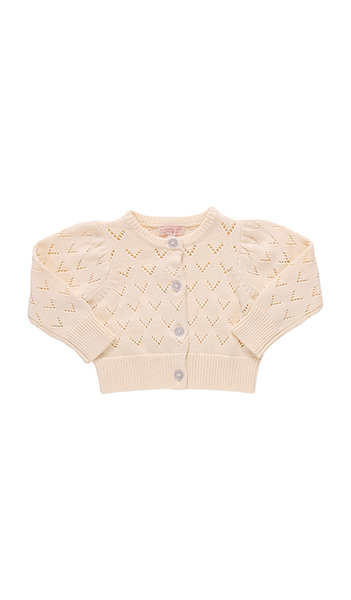 Pink Chicken Connie Sweater In Ivory. Size 2. Also In 4. 