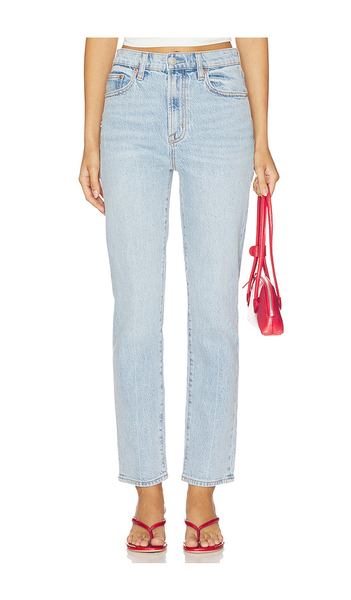  Pistola Bri Ankle High Rise Slim Straight Jeans In Blue. Size 23. Also In 24, 25, 26, 27, 28, 29, 33. 
