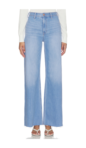  Pistola Penny High Rise Wide Leg Jeans In Blue. Size 23. Also In 24, 25, 26, 27, 28, 29, 30, 31, 32, 33. 