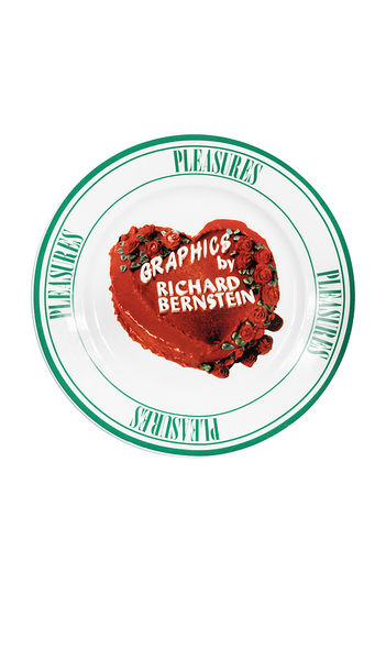  Pleasures Cake Plate In White. 