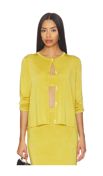  Posse Rae Cardigan In Yellow. Size Xxs. Also In Xs, S, M. 