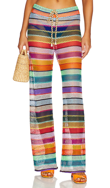  Pq Bree Boho Pant In Multi. Size Xs/s. Also In M/l. 