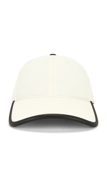  Rag & Bone Harlow Baseball Cap In Ivory. 