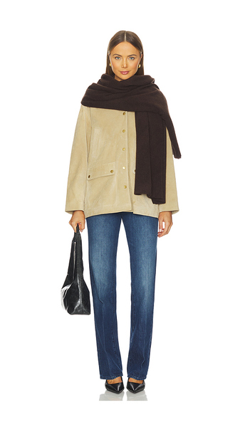  Rag & Bone Joni Scarf In Brown. 