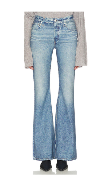  Rag & Bone Rb Miramar Ponte Dahlia Full Length Jeans In Blue. Size 23. Also In 24, 25, 26, 27, 28, 29, 31. 