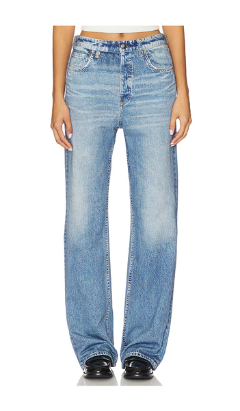  Rag & Bone Rb Miramar Terry Shea Straight Pant Jeans In Blue. Size 25. Also In 26, 27, 28, 29, 30, 31, 34. 