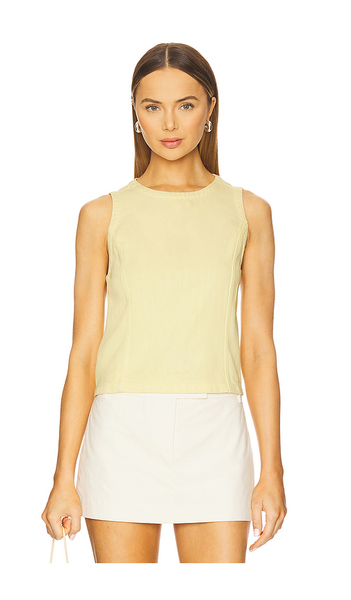  Rag & Bone Ultra Featherweight Myla Top In Lemon. Size Xs. Also In Xxs. 