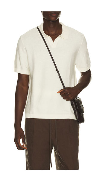  Rails Baker Polo In Cream. Size S. Also In M, L, Xl/1x. 