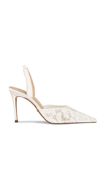  Raye Montez Heel In Ivory. Size 5. Also In 9, 10. 