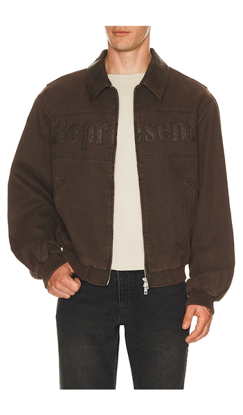  Represent Roscoe Bomber Jacket In Brown. Size S. Also In L. 