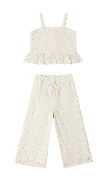  Rylee + Cru Kayli Set In Ivory. Size 2/3. Also In 4/5, 6/7. 
