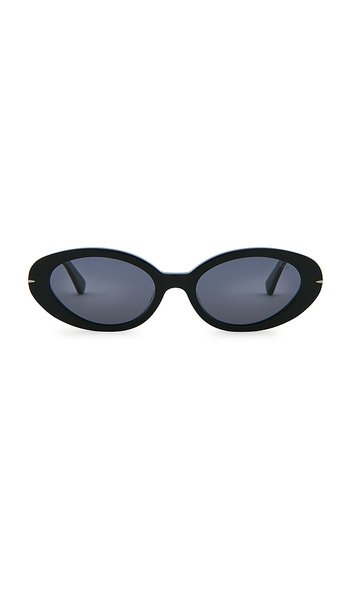  Sad Eyewear Bloom Polarized Sunglasses In Black. 