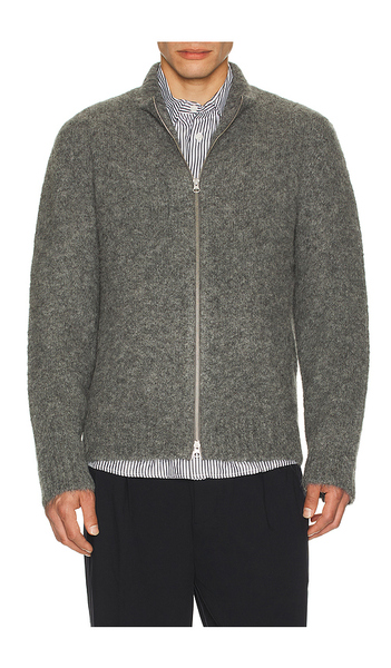  Samsoe Samsoe Jean Zip Cardigan In Grey. Size S. Also In M. 