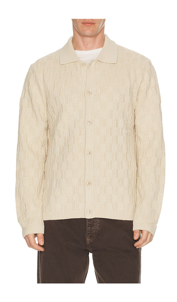  Samsoe Samsoe Sabrodie Long Sleeve Shirt In Cream. Size M. Also In L. 