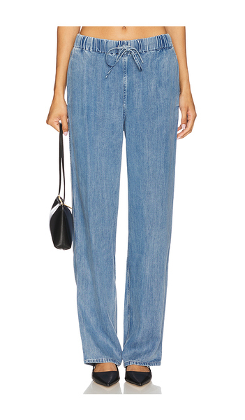  Samsoe Samsoe Sahoysa Trousers In Blue. Size Xs. Also In S. 