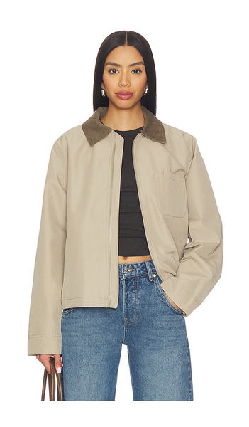  Samsoe Samsoe Sarobinson Jacket In Beige. Size Xs. Also In S, M. 