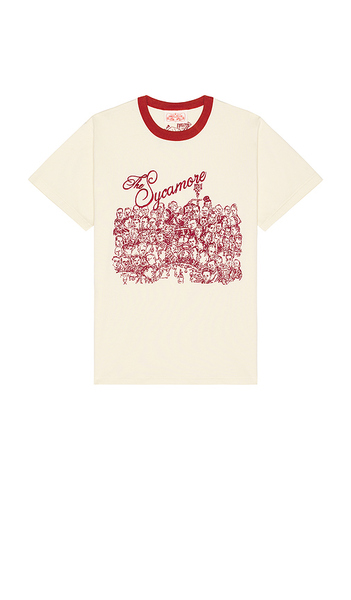  Samuel Zelig Restaurant Tee In Cream. Size L. Also In Xxl/2x. 