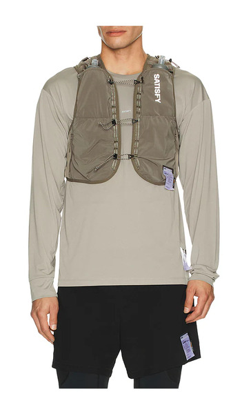  Satisfy Justice Cordura Hydration Vest In Brown. Size S/m. Also In L/xl. 