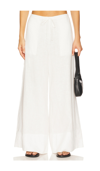  Saudade Shadow Pant In Ivory. Size S. Also In Xs. 