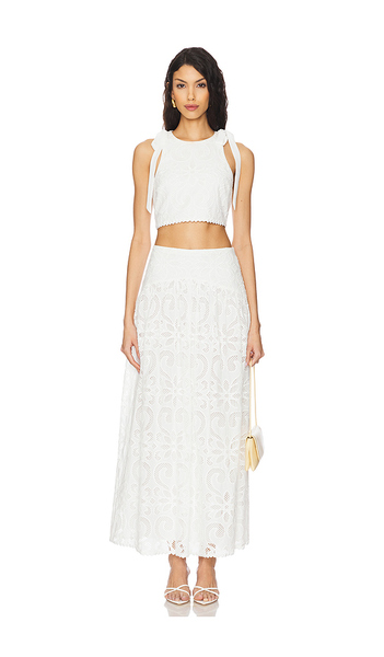  Saylor Marleigh Set In White. Size M. Also In L. 
