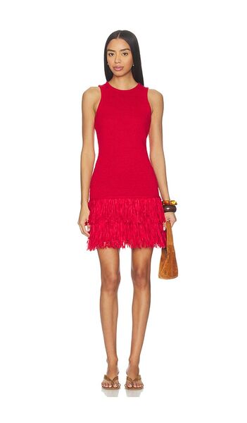  Saylor Mick Dress In Red. Size S. Also In Xs, L. 