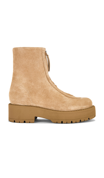  Schutz Farrah Bootie In Tan. Size 8. Also In 8.5, 10. 