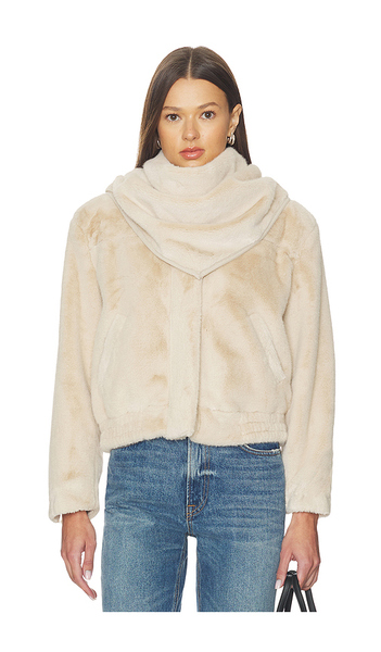  Selmacilek Bomber Jacket In Beige. Size S. Also In Xs, M. 