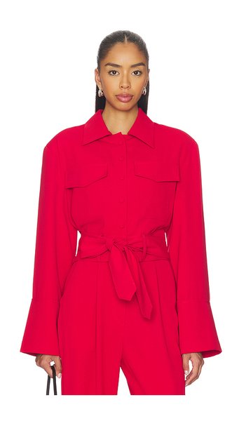  Selmacilek Reign Jacket In Red. Size S. Also In Xs, M, L. 