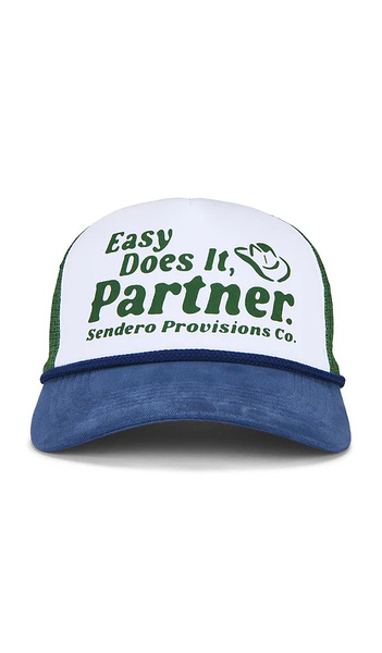  Sendero Provisions Co. Easy Does It Cap In Army,blue. 