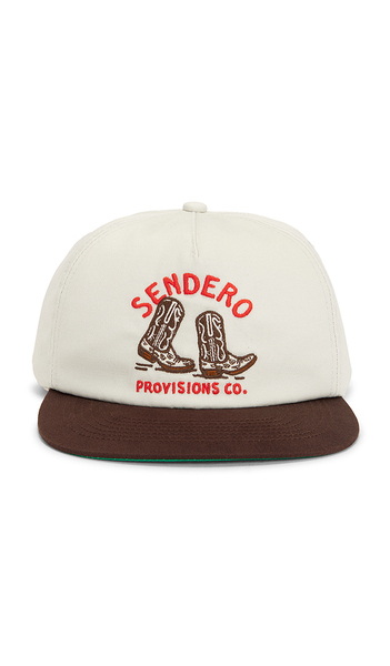  Sendero Provisions Co. High Stepper Panel Hat In Cream. 