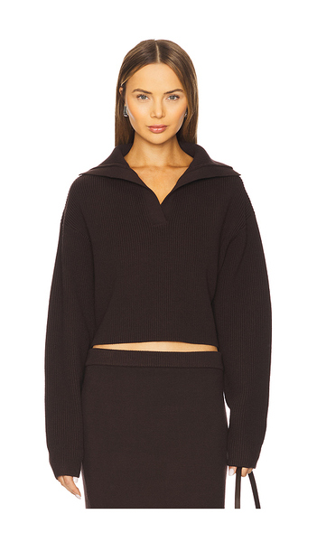  Seroya Retta Sweater In Chocolate. Size M. Also In L, Xl. 