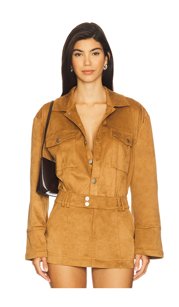  Seven Wonders Monah Jacket In Brown. Size S. Also In M, L, Xl. 
