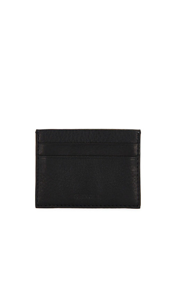  Shinola 5 Pocket Card Case In Black. 