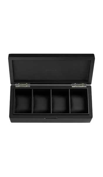  Shinola Watch Collector's Box In Black. 