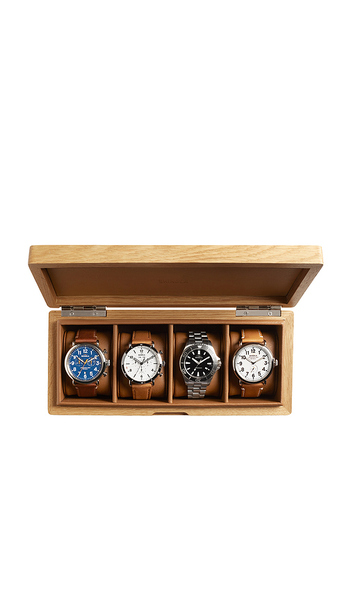  Shinola Watch Collector's Box In Brown. 