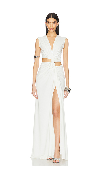  Sid Neigum Triple Loop Dress In Ivory. Size Xs. Also In M, Xl. 