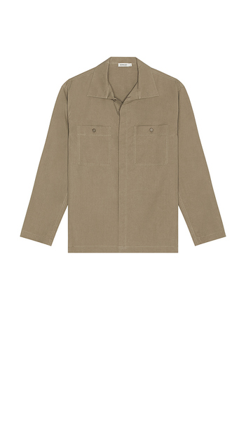  Simkhai Sean Shirt Jacket In Olive. Size S. Also In M. 