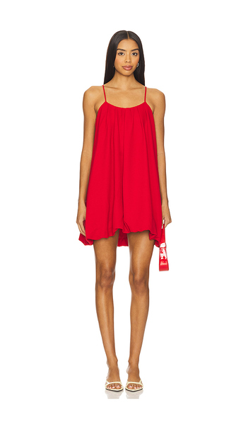  Simonmiller Cleo Crepe Mini Dress In Red. Size S. Also In Xs, L. 
