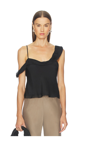  Sir. Palma Cami In Black. Size 0/xs. Also In 1/s, 2/m, 3/l. 