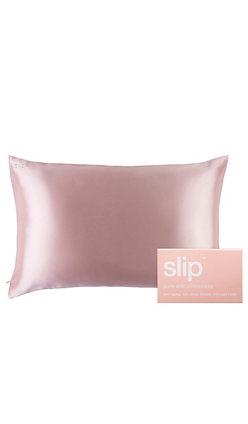  Slip Queen/standard Pure Silk Pillowcase In Pink. 