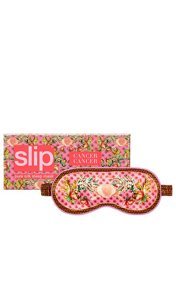  Slip Sleep Mask In Coral. 