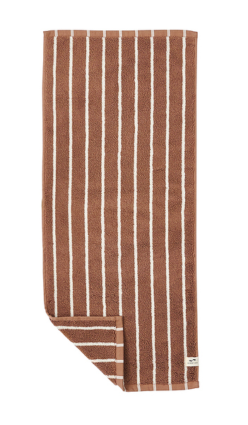  Slowtide Koko Plush Hand Towel In Brown. 
