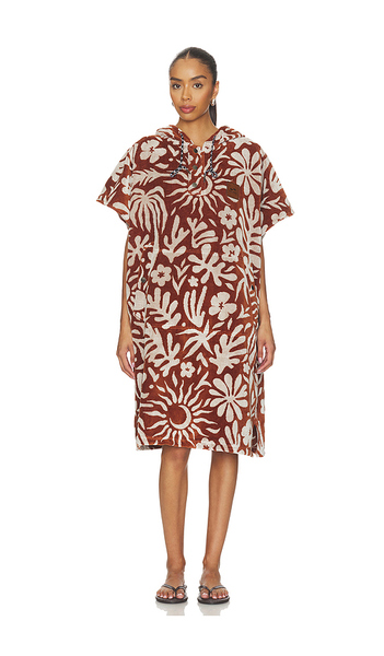  Slowtide Sunny Poncho In Brown. Size S-m. Also In . 